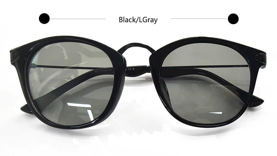 Esnbie Unisex Full Rim Oval Square Tr 90 Alloy Sunglasses 242061