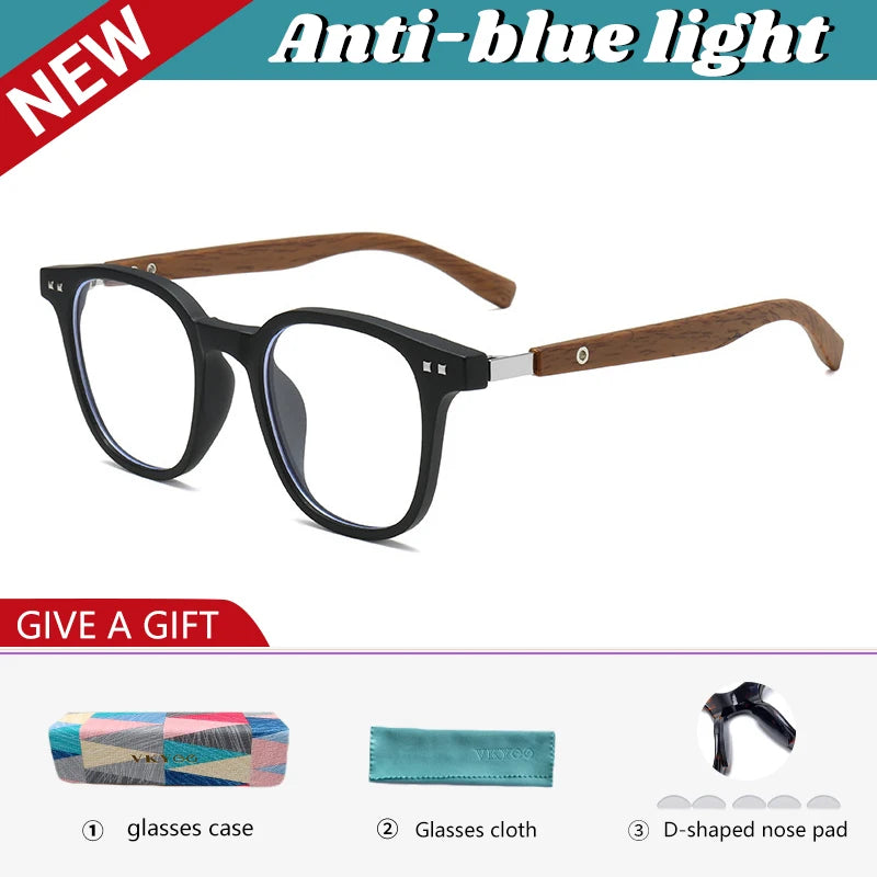 Vicky Unisex Full Rim Square Tr 90 Alloy Reading Glasses 622503