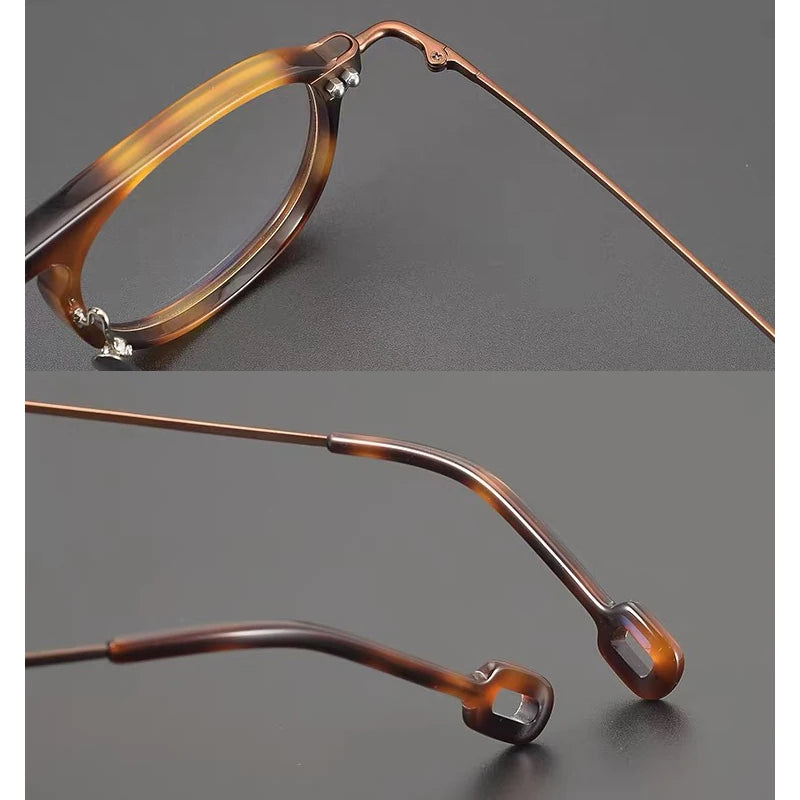 Muzz 008 men's acetate prescription eyeglasses — view 12