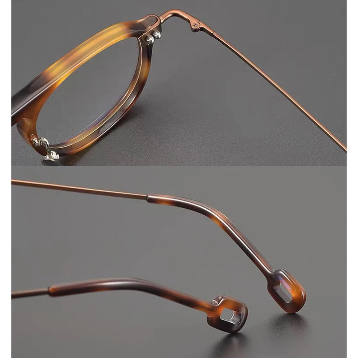 Muzz 008 men's acetate prescription eyeglasses — view 12