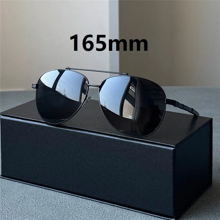 Cubojue Unisex Full Rim Oversized Oval Alloy Sunglasses 70167