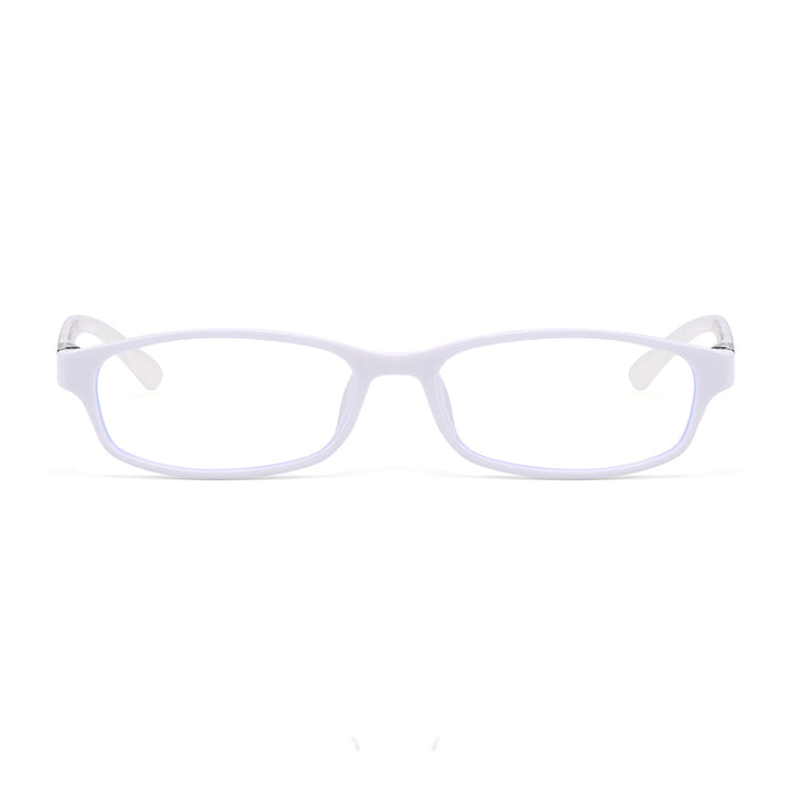 Cubojue Unisex Full Rim Rectangle Tr 90 Titanium Presbyopic Reading Glasses 9135 Reading Glasses Cubojue   