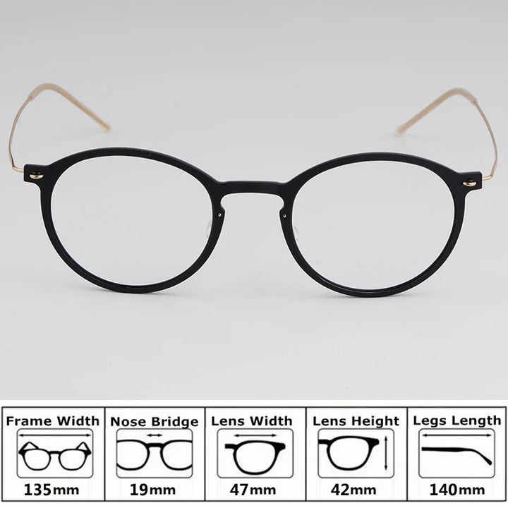 Bobbie Unisex Full Rim Square Acetate Eyeglasses 65-Series