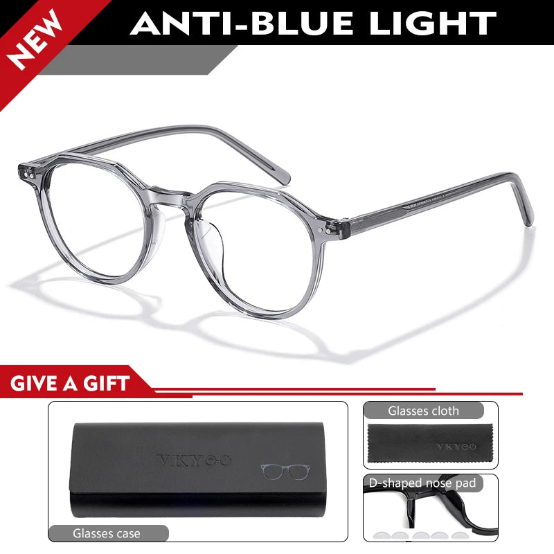 Vicky Unisex Full Rim Flat Top Square Tr 90 Titanium Reading Glasses 319601