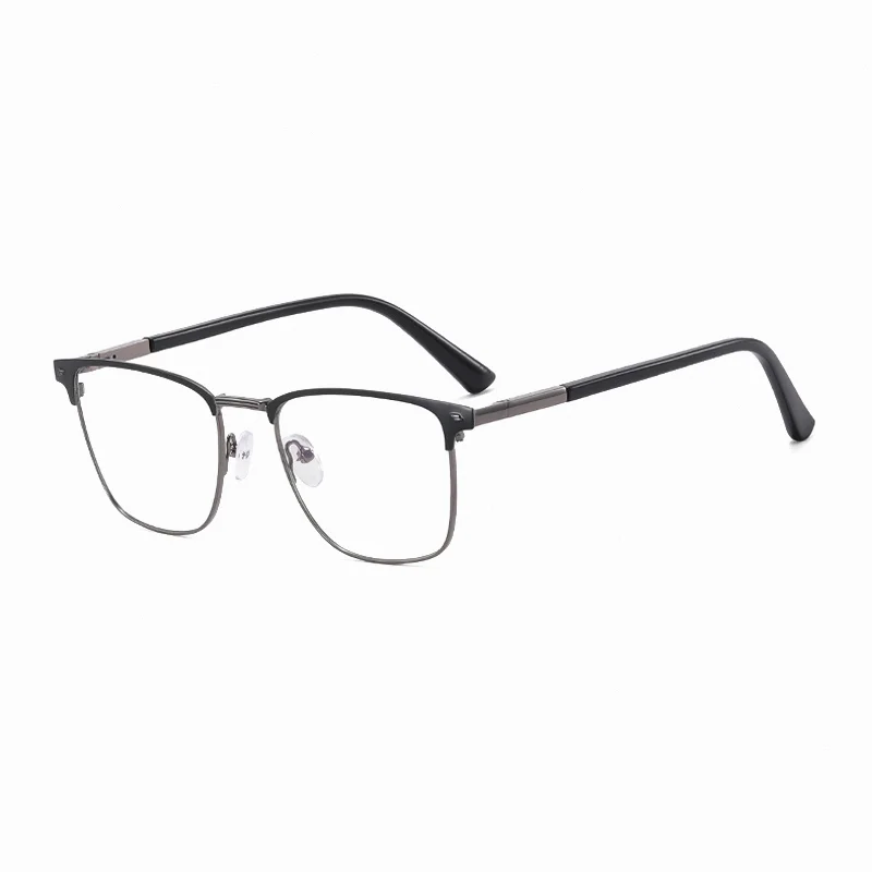 Ralferty Men's Full Rim Square Tr 90 Alloy Eyeglasses 891703