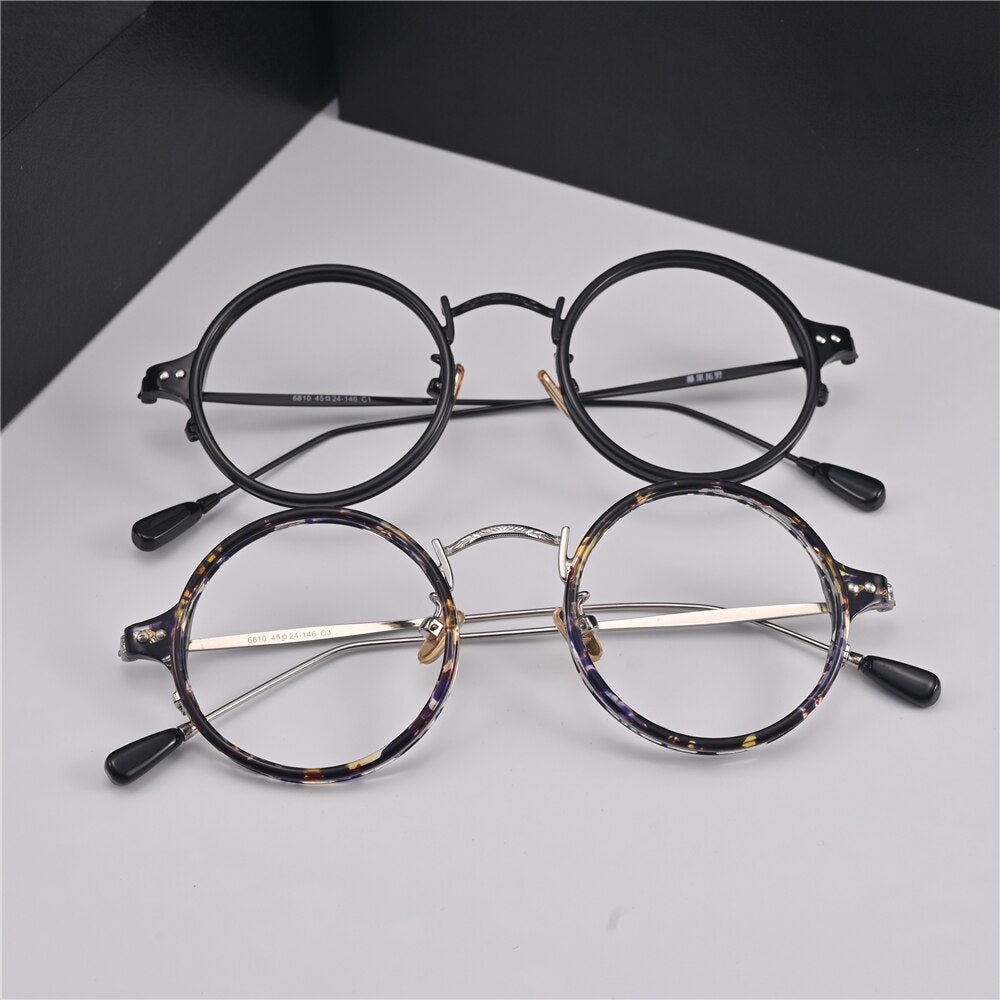 Cubojue Unisex Full Rim Small Round Alloy Presbyopic Reading Glasses 89001p Reading Glasses Cubojue   