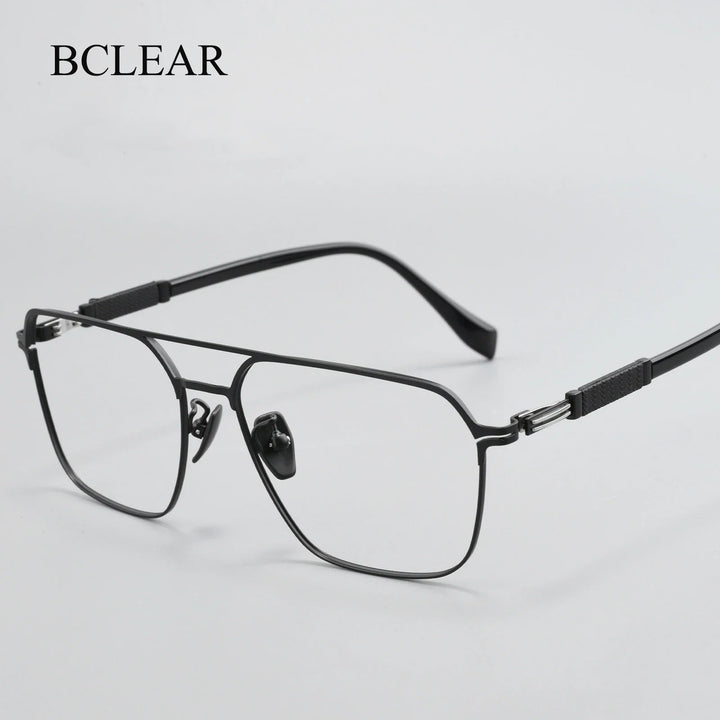 Bclear Men Full Rim Square Alloy Eyeglasses BSF-T1213X