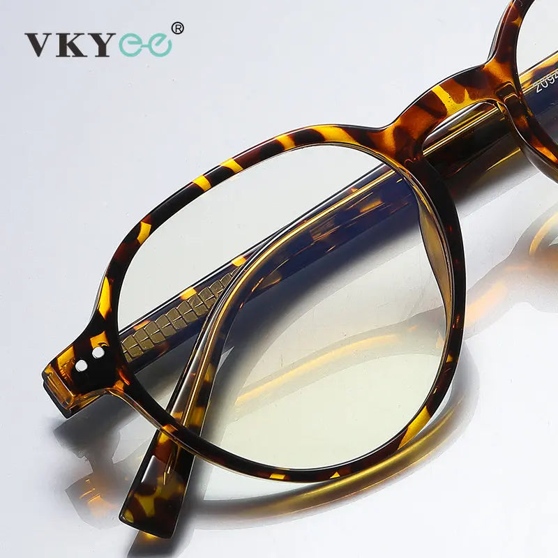 Vicky Unisex Full Rim Round Tr 90 Alloy Reading Glasses 2094 Reading Glasses Vicky   