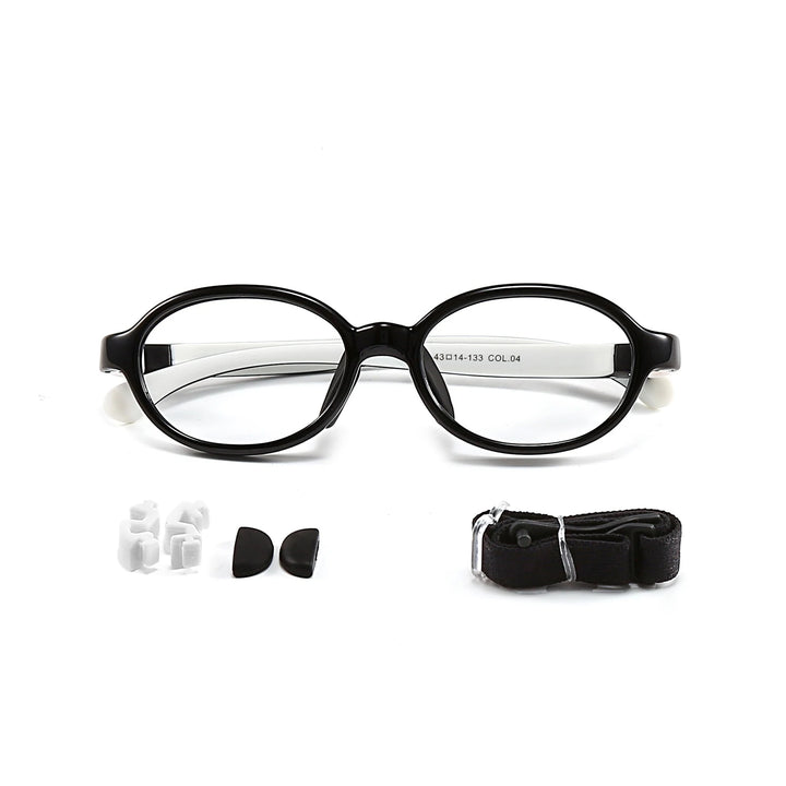 Yimaruili Unisex Full Rim Classic TR-90 Eyeglasses 9001 — view 7 | Yimaruili at FuzWeb