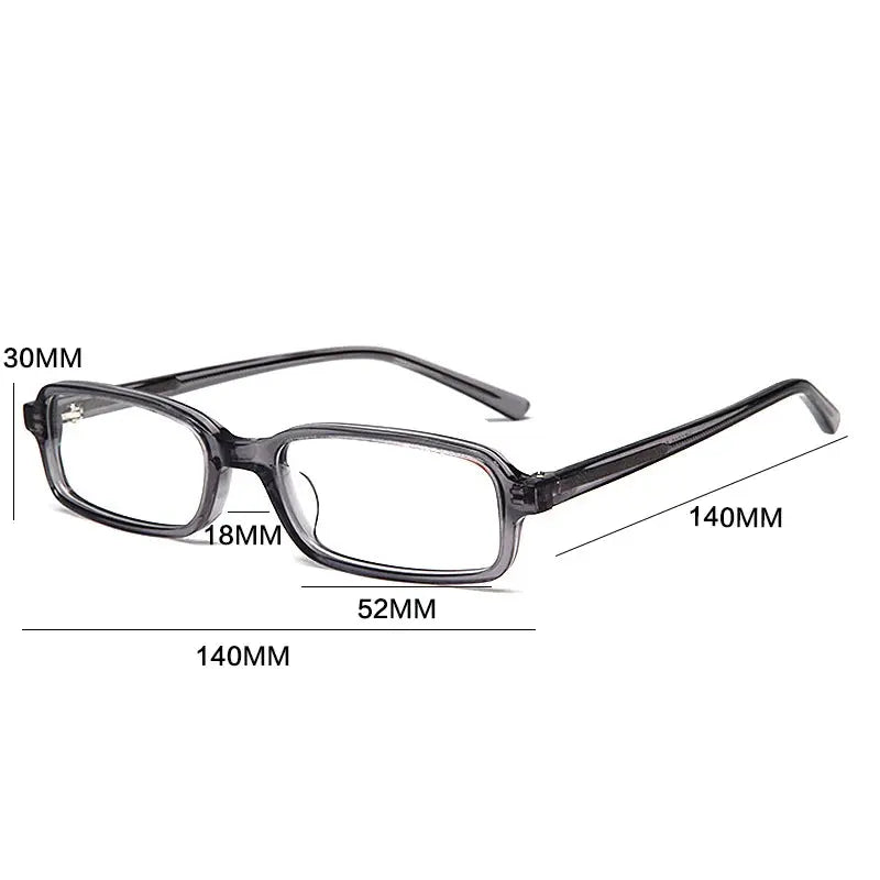 Gatenac Women's Full Rim Oval Square Acetate Eyeglasses 679010 Gatenac