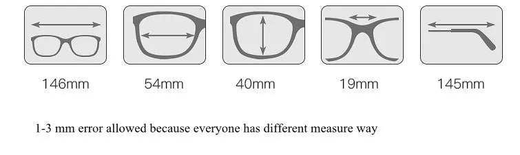 Chashma Ottica Unisex Full Rim Square Alloy Eyeglasses Clip On Sunglasses 940162