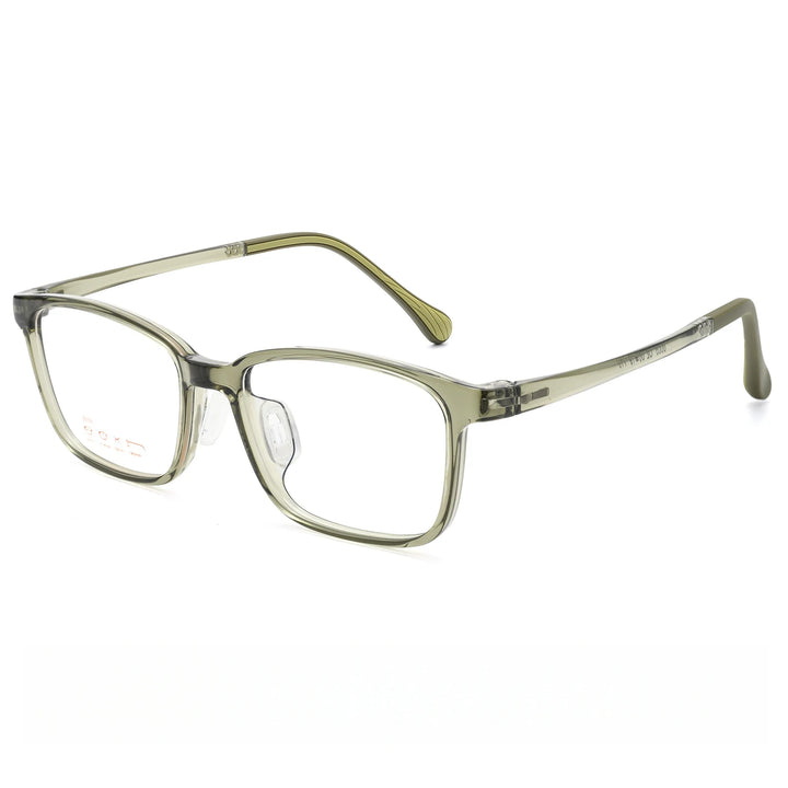 Yimaruili Unisex Full Rim Square TR-90 Eyeglasses 6009LS — view 6 | Yimaruili at FuzWeb