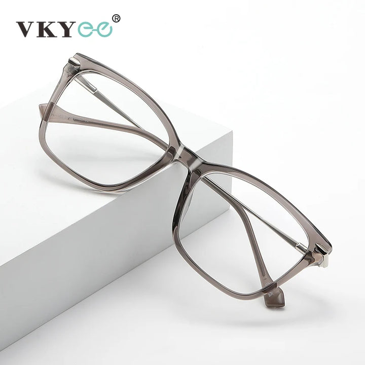 Vicky Women's Full Rim Square Tr 90 Alloy Reading Glasses 631242
