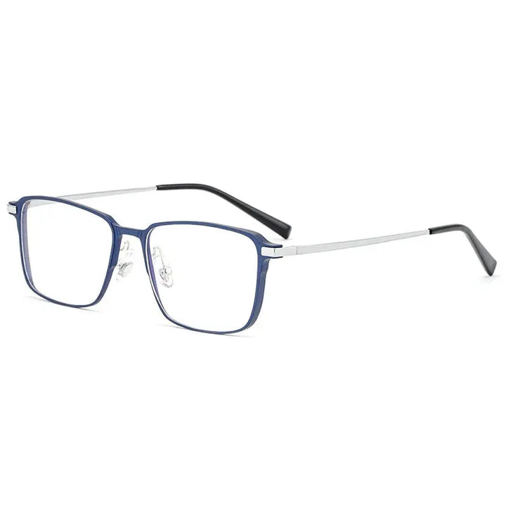 Hotochki Unisex Full Rim Square Titanium Frames 505800 FuzWeb