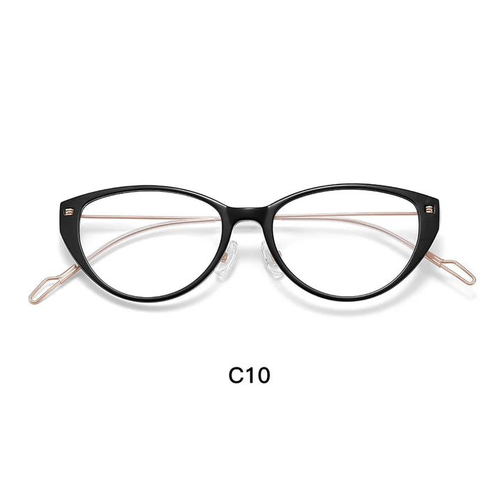 Gmei Optical 1002 women's cat eye TR90 prescription eyeglasses — view 8