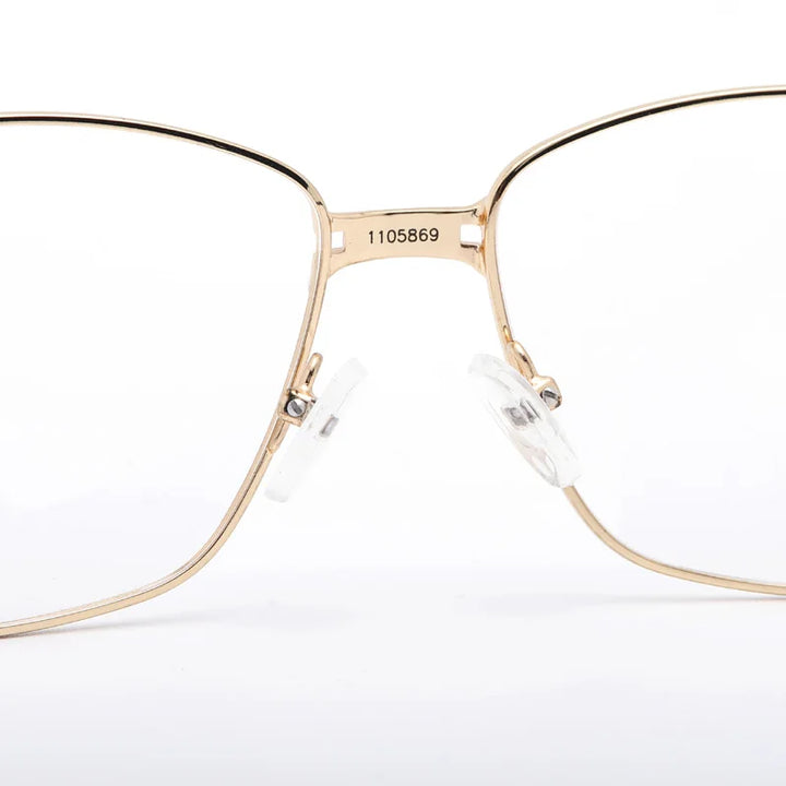 Muzz 1105888 men's oval alloy prescription eyeglasses with wood temples — view 7