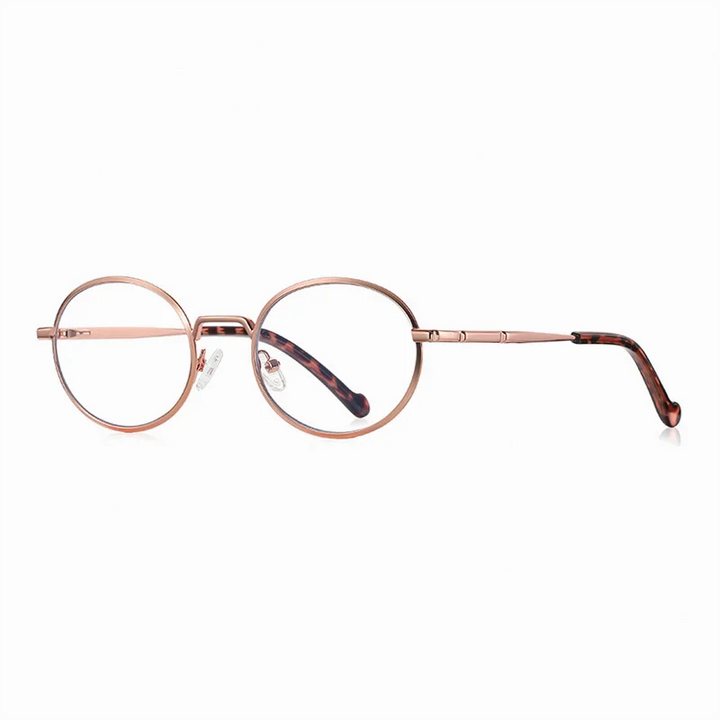 Ralfterty Women's Full Rim Oval Round Alloy Eyeglasses 883058
