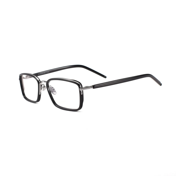 Blackmask Unisex Full Rim Square Acetate Eyeglasses BM-M171