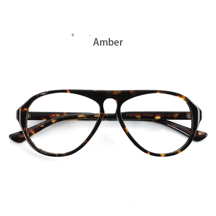 Hdcrafter 8568 unisex acetate prescription eyeglasses — view 6