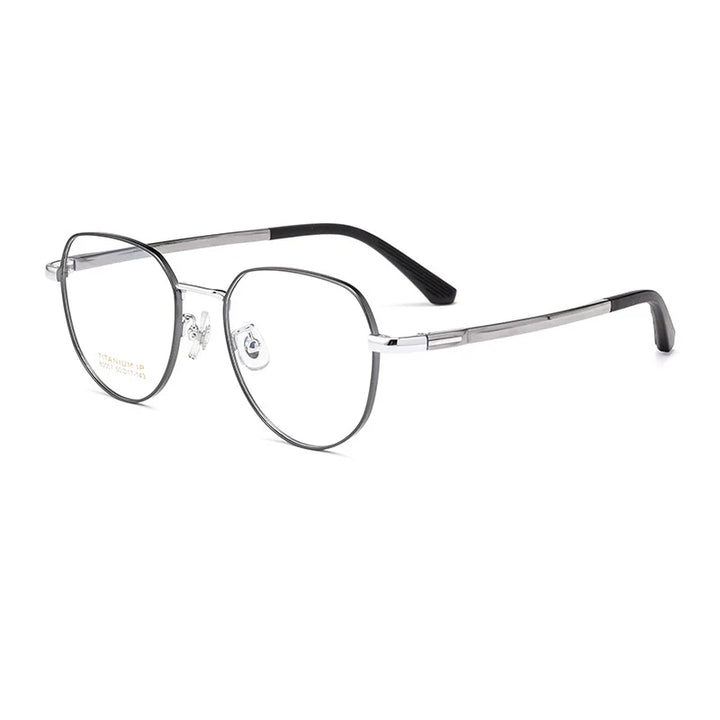 Hotochki N80007N unisex titanium prescription eyeglasses — view 5