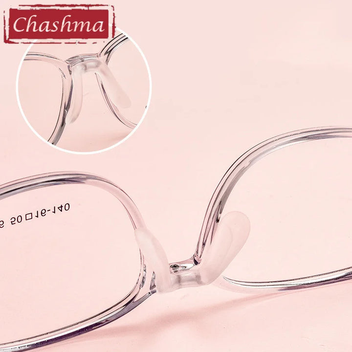 Chashma Ottica Unisex Youth Full Rim Square Tr 90 Titanium Eyeglasses 2606 Full Rim Chashma Ottica   