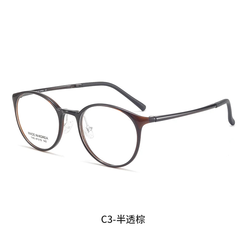 Bclear Women Full Rim Round TR90 Eyeglasses MY-1143