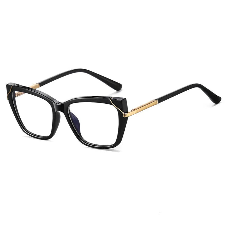 CCspace Women's Full Rim Square Tr 90 Alloy Reading Glasses 312727