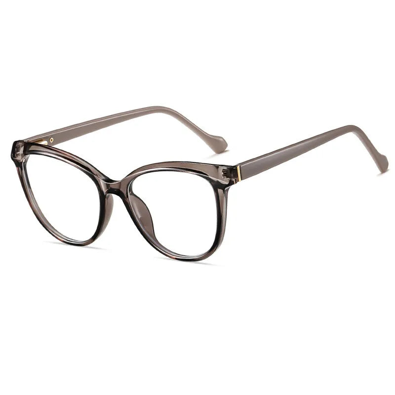 CCspace Women's Full Rim Square Tr 90 Alloy Reading Glasses 311153