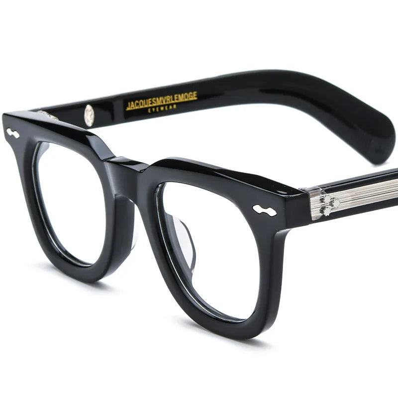 Nobler Women's Full Rim Square Thick Acetate Eyeglasses 14839