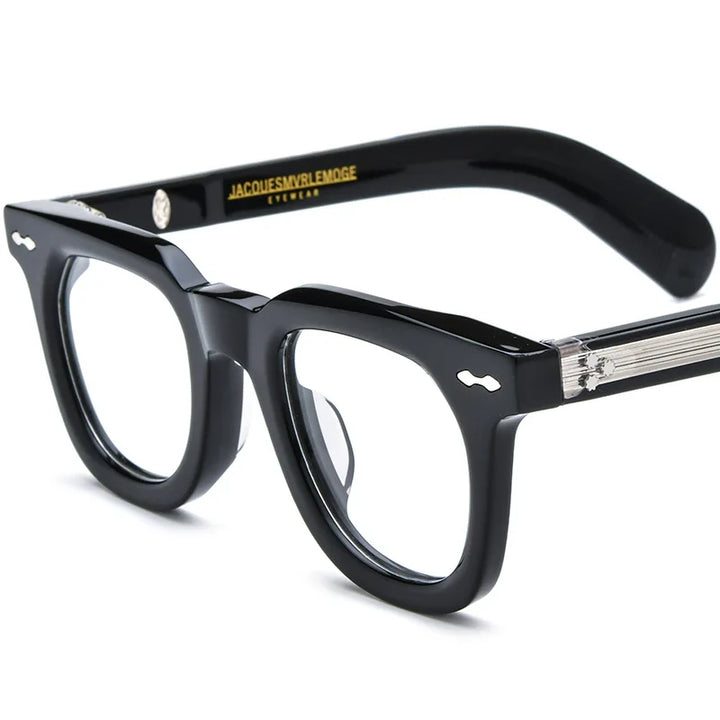 Nobler Women's Full Rim Square Thick Acetate Eyeglasses 14839