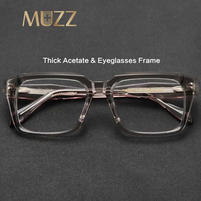 Muzz JM103rx unisex square acetate prescription eyeglasses