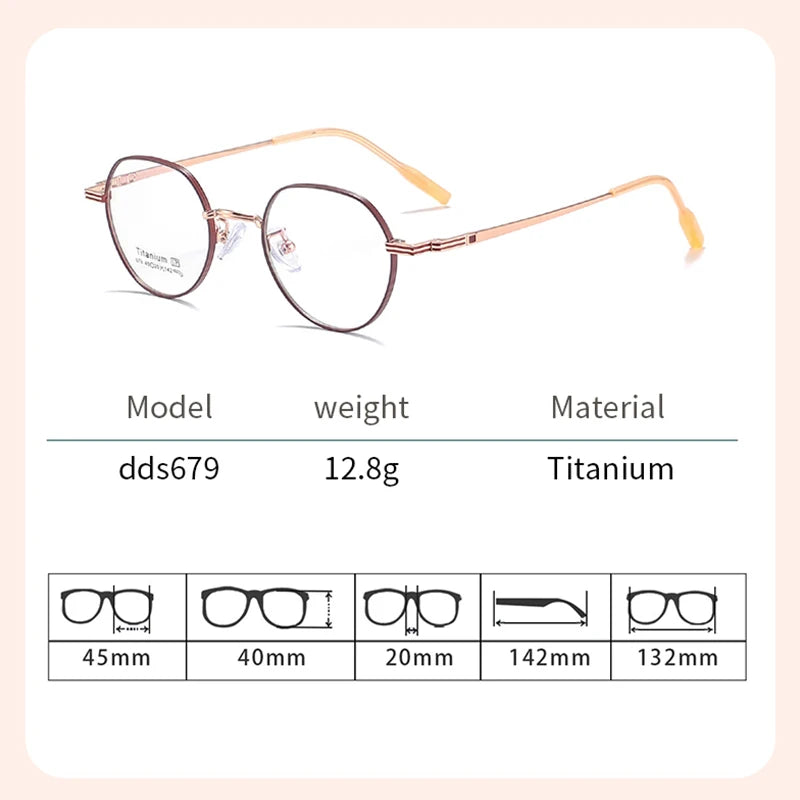 KatKani Unisex Full Rim Flat Top Polygon Alloy Eyeglasses 67918 Full Rim KatKani Eyeglasses   