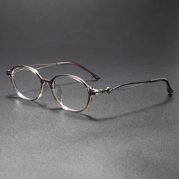 Momoja Women's Full Rim Oval Cat Eye Tr 90 Alloy Eyeglasses 726013