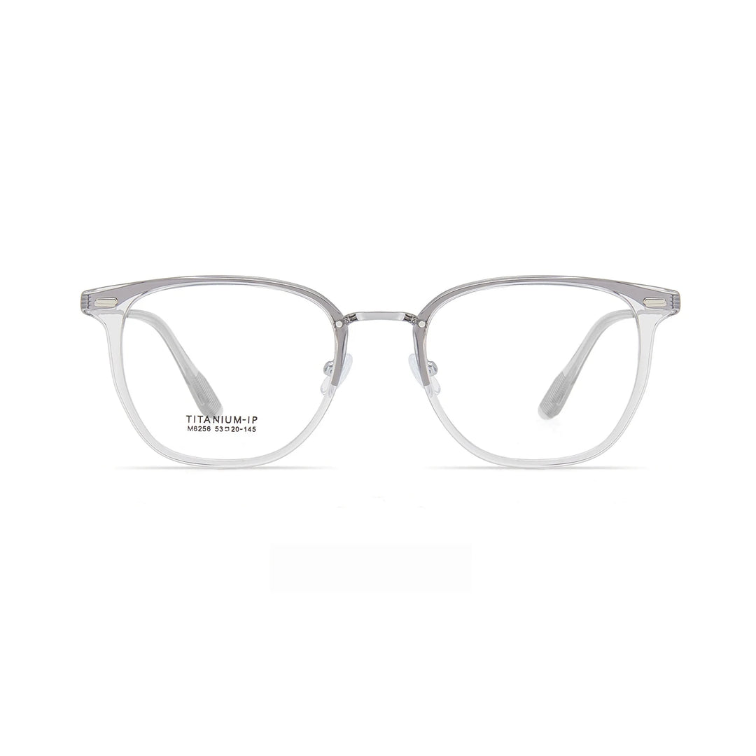 Xbora Unisex Full Rim Classic TR-90 Titanium Eyeglasses M6256 — view 7 | Xbora at FuzWeb
