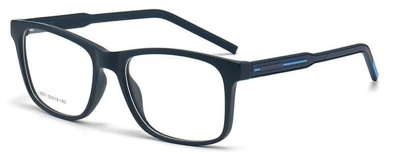 Muzz 68010 men's square TR90 prescription eyeglasses — view 13