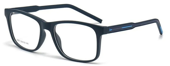 Muzz 68010 men's square TR90 prescription eyeglasses — view 13