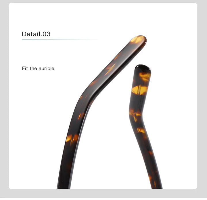 Gmei Optical WO-TF00237 women's round alloy prescription eyeglasses — view 11