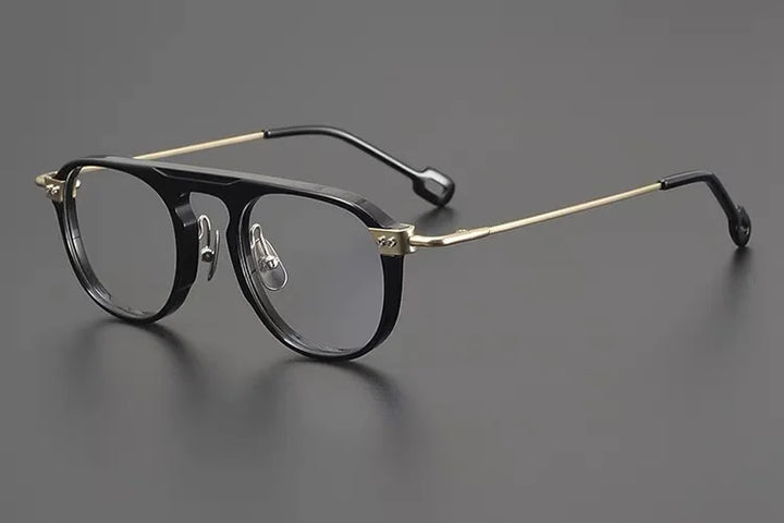 Muzz 008 men's acetate prescription eyeglasses — view 7