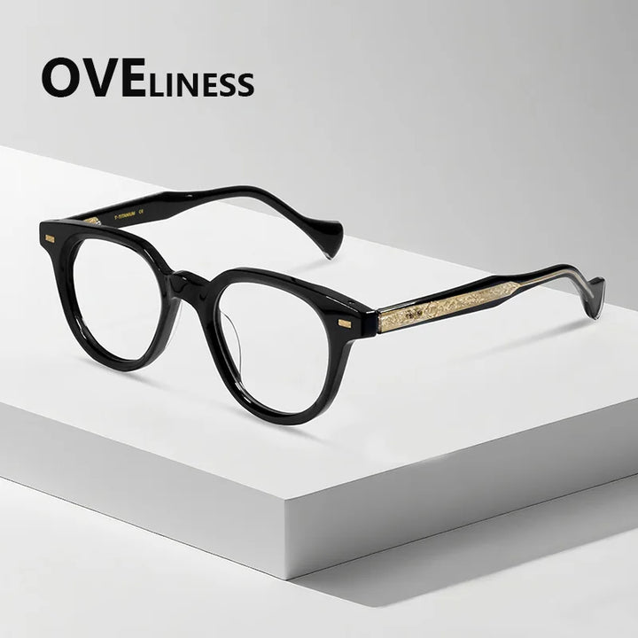Oveliness Women's Full Rim Oval Round Acetate Eyeglasses 826005