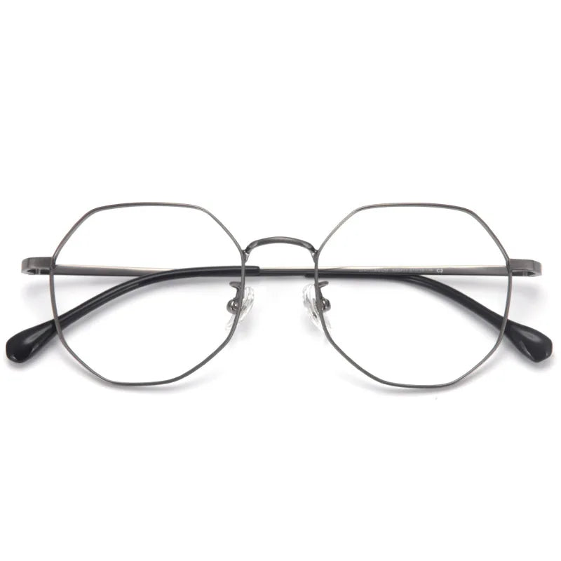Muzz 854103 unisex titanium prescription eyeglasses — view 5