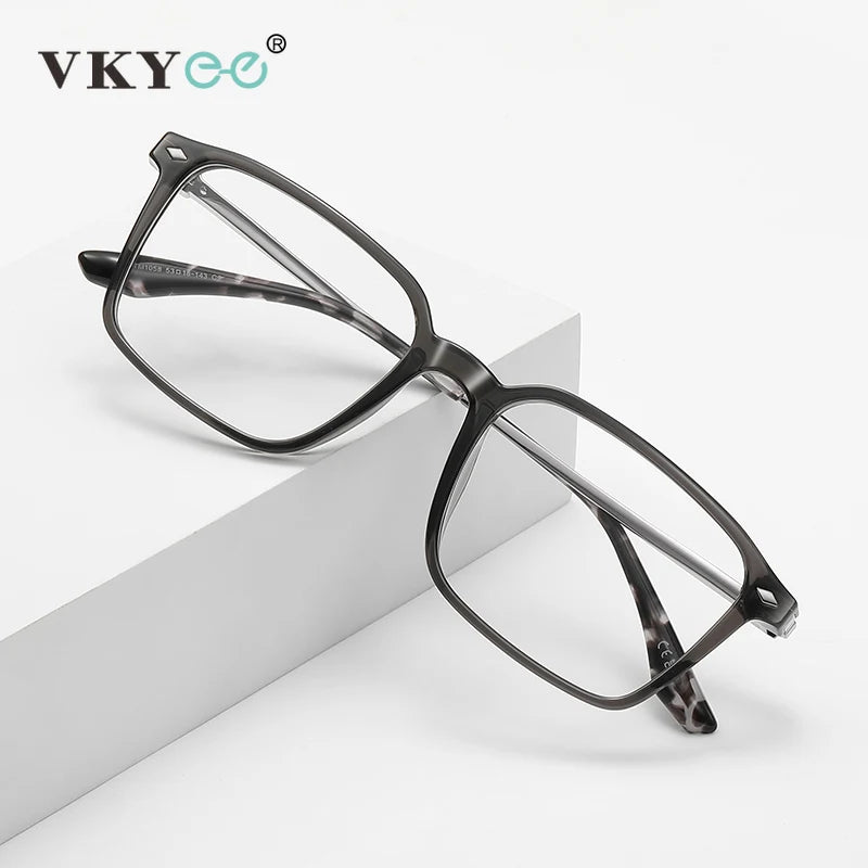 Vicky Women's Full Rim Square Tr 90 Alloy Reading Glasses 77238