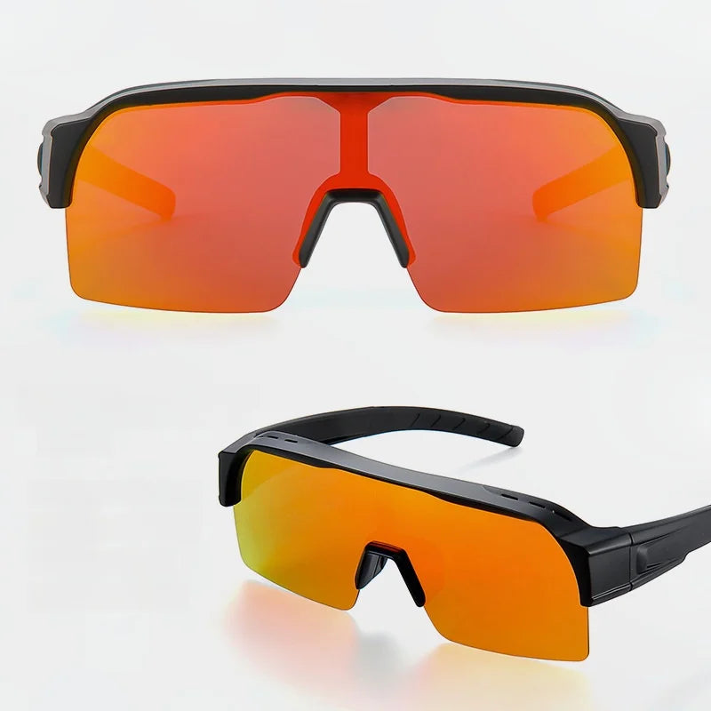 Xbora Unisex Full Rim Google Square Tr 90 Tac Sunglasses 140012