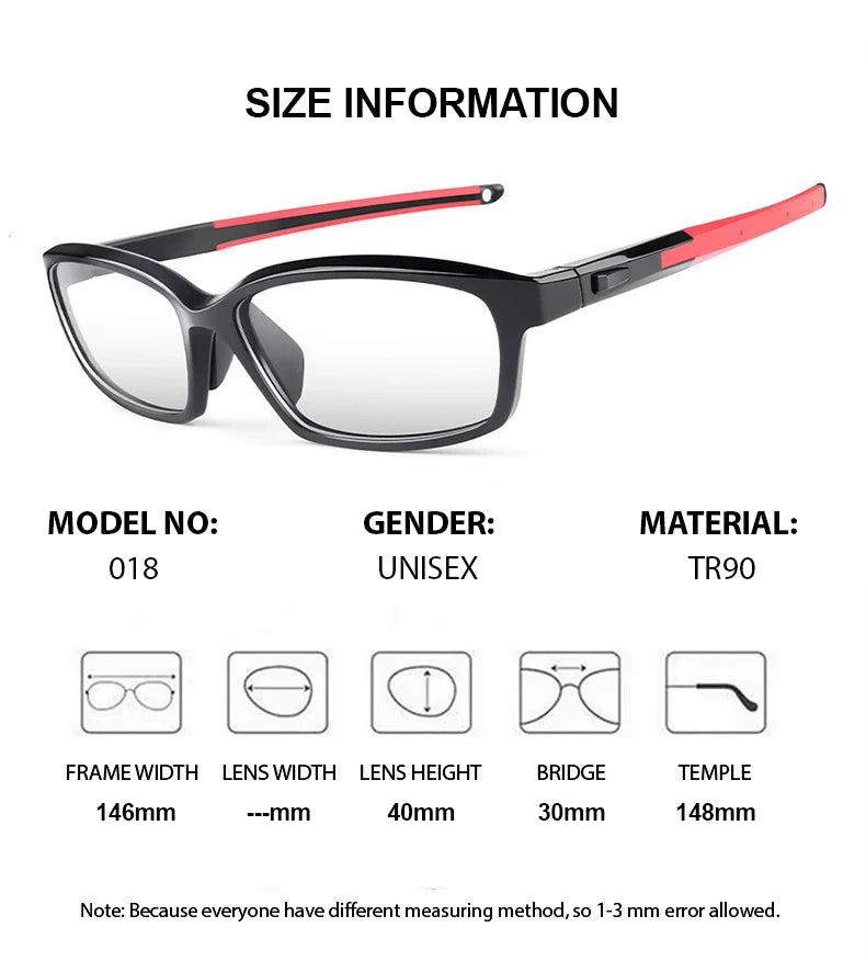 Summer Flower Men's Full Rim Square Tr 90 Titanium Eyeglasses 611018