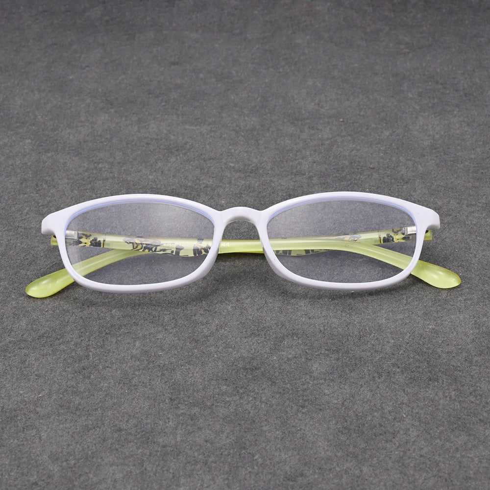 Cubojue Unisex Full Rim Rectangle Tr 90 Titanium Presbyopic Reading Glasses 9152 Reading Glasses Cubojue   