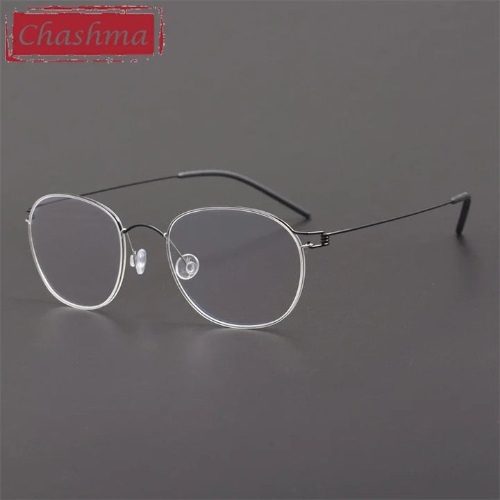 Chashma Women's Full Rim Oval Titanium Reading Glasses 13242 Reading Glasses Chashma