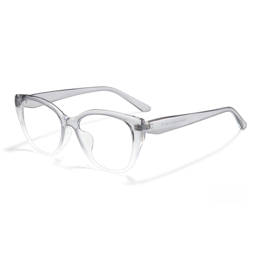 Yimaruili Women's Full Rim Cat Eye Tr 90 Titanium Eyeglasses 81132