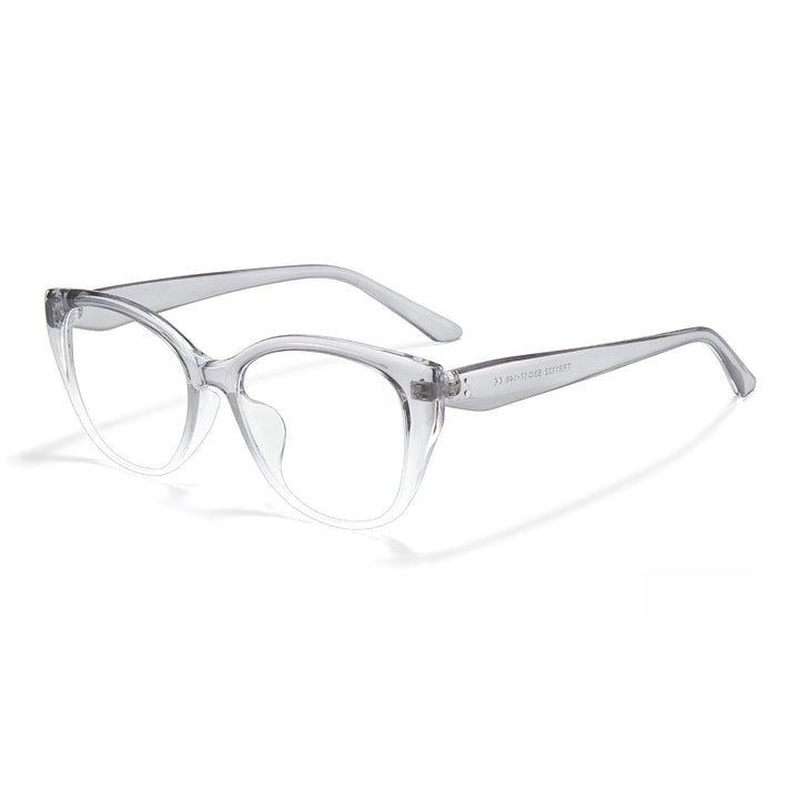 Yimaruili Women's Full Rim Cat Eye Tr 90 Titanium Eyeglasses 81132