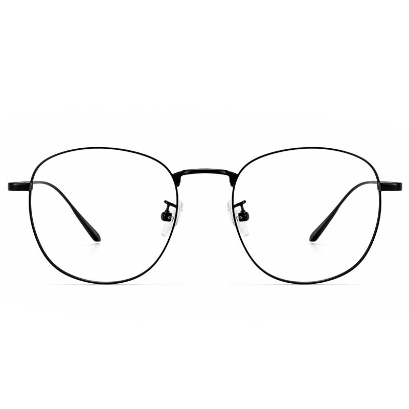 Yimaruili Unisex Full Rim Square Titanium Alloy Eyeglasses Y01052 Full Rim Yimaruili Eyeglasses   