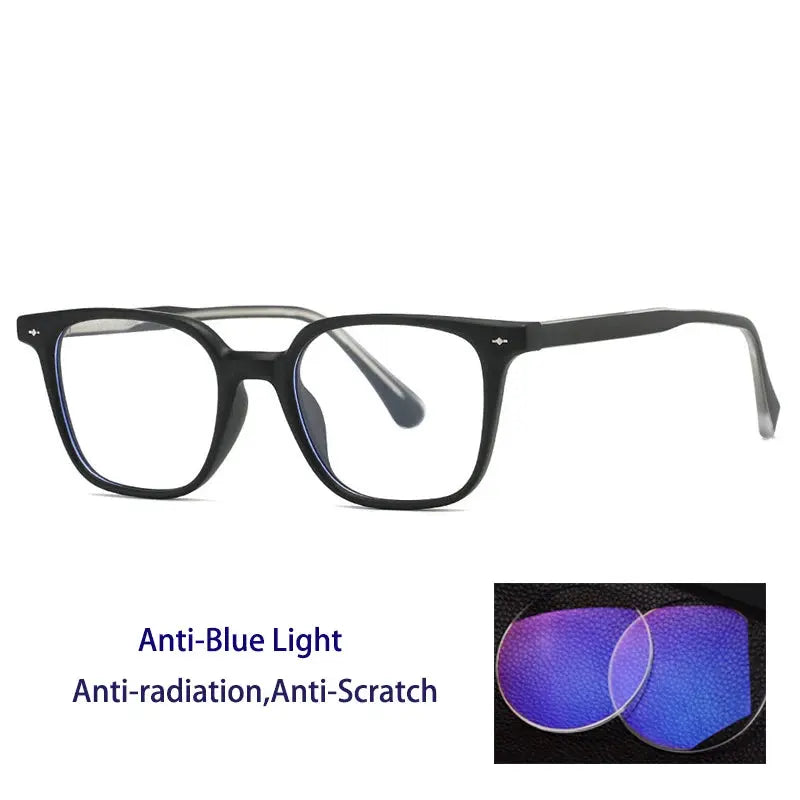 Kocolior 280010 Unisex Full Rim Oval Square Tr 90 Alloy Frames FuzWeb