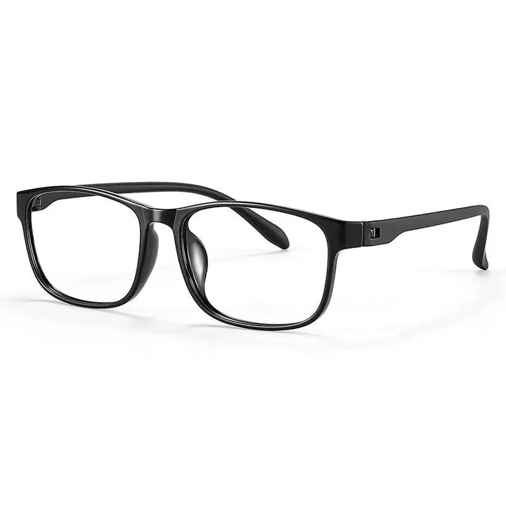 Gatenac Unisex Full Rim Square Tr 90 Titanium Eyeglasses 966011 FuzWeb